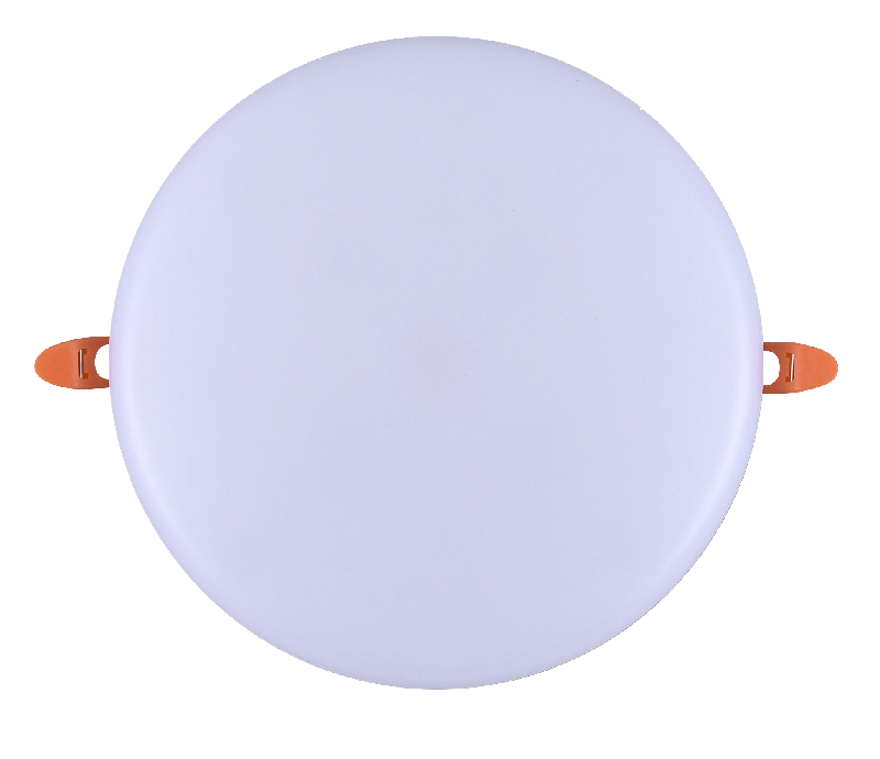 18W LED markorik gabeko panel argia, aluminioa + PCa, burdina + PP