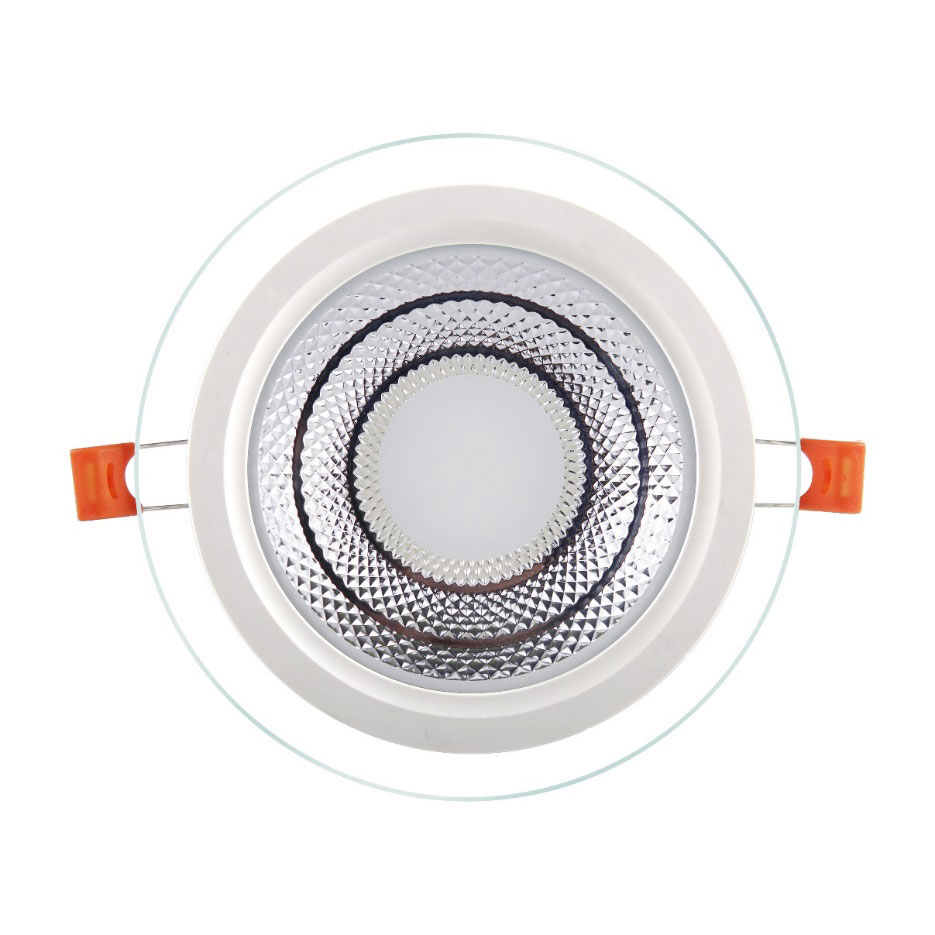 6W 12W 18W 24W beirazko panela Downlight