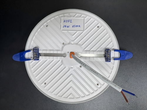 9/24/36W markorik gabeko DOB ​​panel argia, burdina+orr