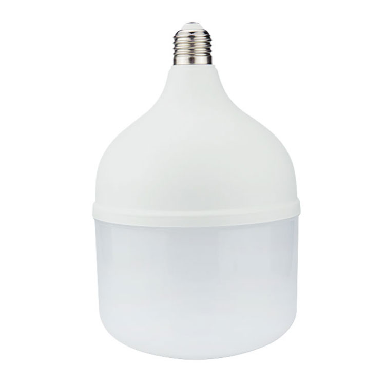 Plastikozko T formako LED bonbilla E27 B22 Energia aurreztea