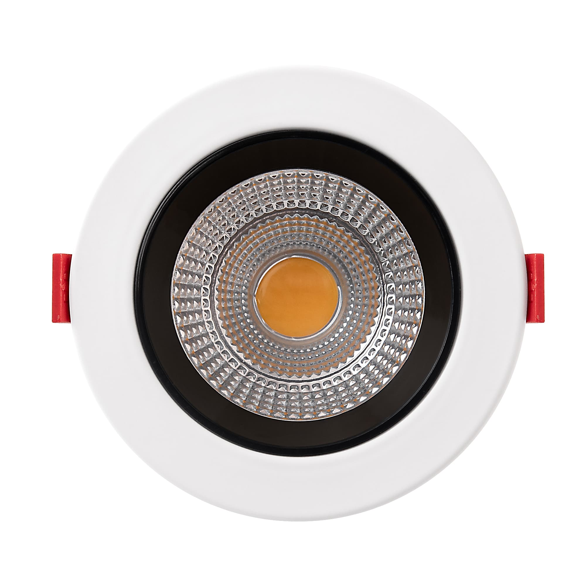 Forma biribila encastatutako LED DCOB Downlight Fe